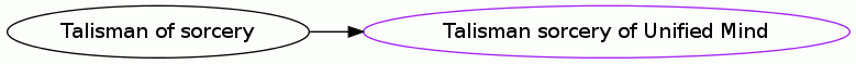 Talisman of sorcery